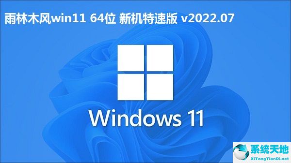 雨林木風(fēng)win11 64位 新機(jī)特速版 v2022.07